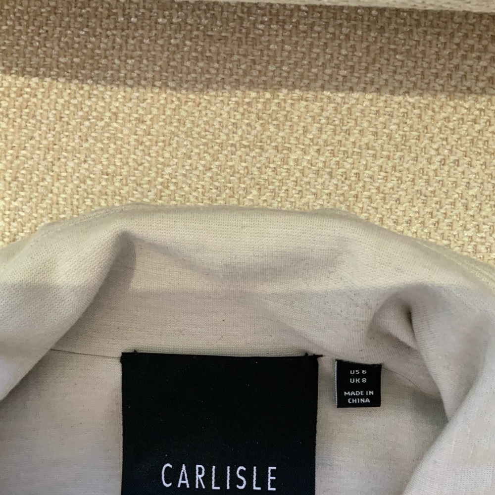Beige/Oatmeal Long Jacket - Picture 11 of 13